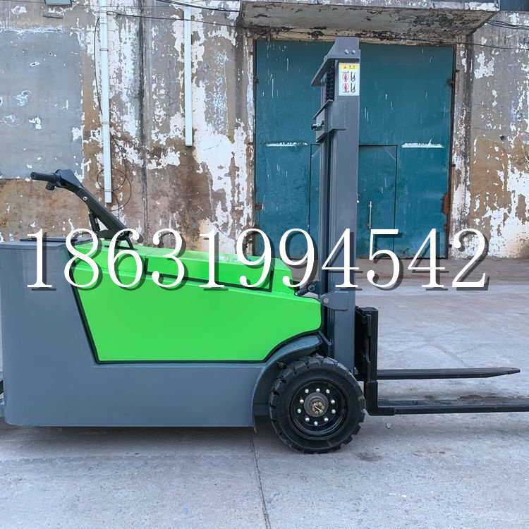 临县小型电动叉车1吨2吨步行站驾式电瓶堆高充电装卸车液压升降车铲车